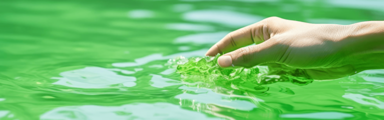 ¿Qué causa el Agua Verde en Piscinas?